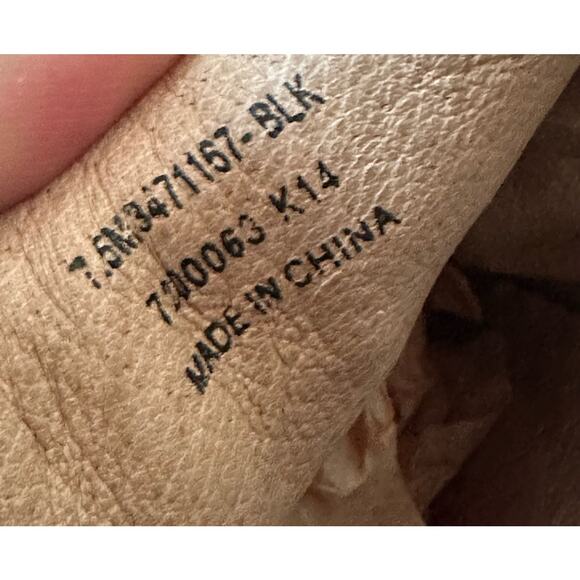 Frye Mindy Double Monk Strap Black Leather Slip-On Sneakers Shoes Size 7.5 - Picture 10 of 10